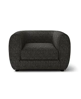 Valerian 45" Boucle Fabric Club Chair