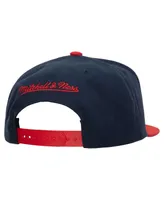 Men's Mitchell & Ness Navy Florida Panthers Core Team Ground 2.0 Snapback Hat