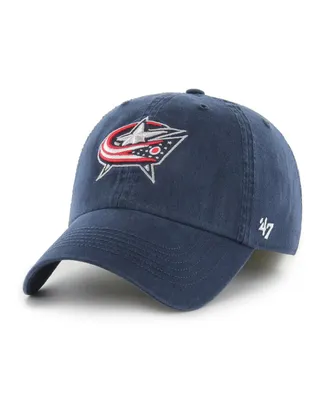 Men's '47 Brand Navy Columbus Blue Jackets Classic Franchise Fitted Hat