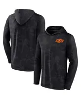 Men's Fanatics Black Oklahoma State Cowboys Camo Hoodie Long Sleeve T-shirt