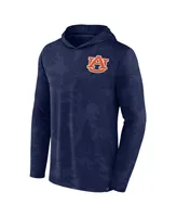 Men's Fanatics Navy Auburn Tigers Camo Hoodie Long Sleeve T-shirt