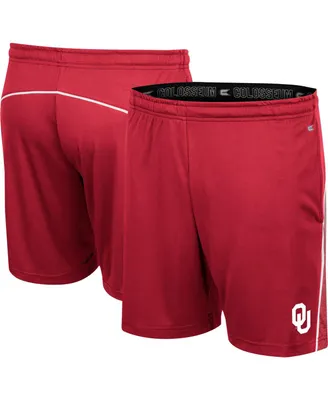 Men's Colosseum Crimson Oklahoma Sooners Laws of Physics Shorts