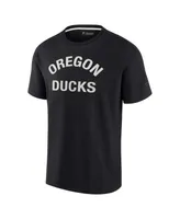 Men's and Women's Fanatics Signature Black Oregon Ducks Super Soft Short Sleeve T-shirt