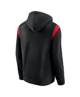 Men's Fanatics Black Texas Tech Red Raiders Gym Rat Pullover Hoodie