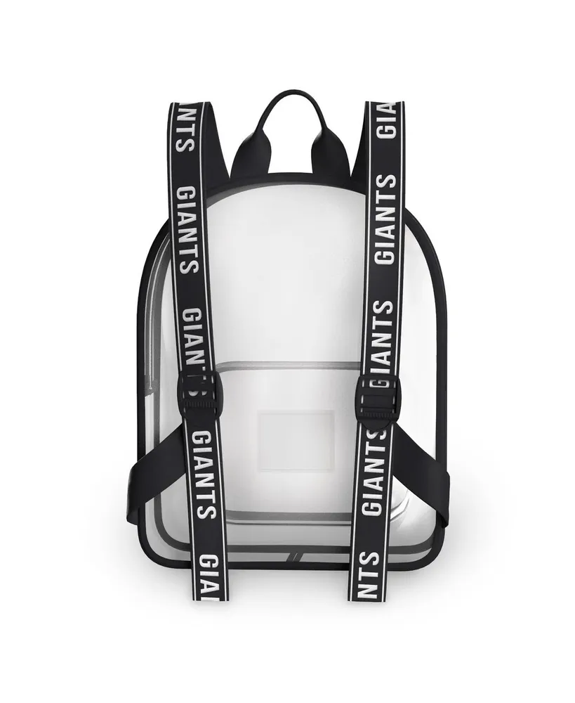 Men's and Women's Wear by Erin Andrews New York Giants Clear Stadium Backpack