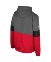 Men's Colosseum Charcoal Ohio State Buckeyes Miles Full-Zip Jacket