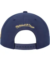 Men's Mitchell & Ness Navy New York Yankees Champ'd Up Snapback Hat