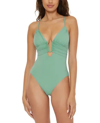 Becca Women's Color Code U-Wire One-Piece Swimsuit