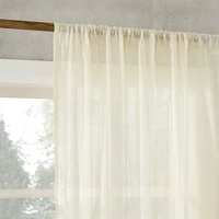 Archaeo 100% Cotton Sheer Curtain