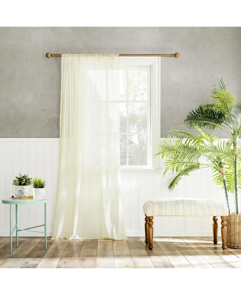 100% Cotton Sheer Curtain