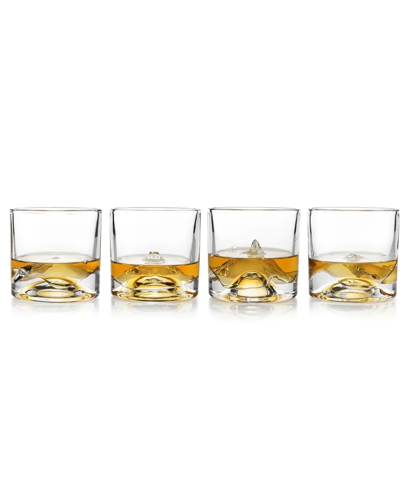 Liiton The Peaks Whiskey Glasses, Set of 4