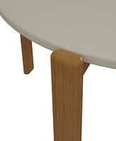 Manhattan Comfort Gales 46.54" Medium Density Fiberboard Round Dining Table