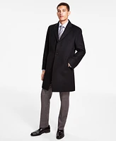 Kenneth Cole Reaction Men's Classic-Fit Solid Overcoats