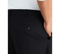 Haggar Men's Big & Tall Cool 18 Pro Classic-Fit Stretch Flat-Front 9.5" Shorts