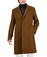 Michael Kors Men's Classic Fit Luxury Wool Cashmere Blend Overcoats