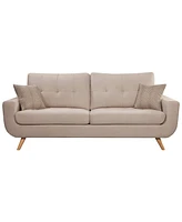 Paige 85.8" Stain-Resistant Fabric Sofa