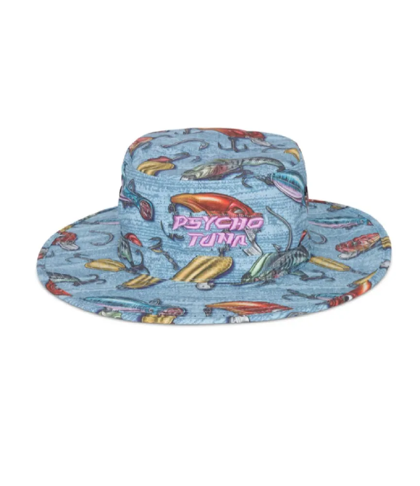Psycho Tuna Men's Crankbait Boonie Hat