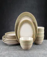 Pfaltzgraff Hensley 12-Pc Dinnerware Set, Service for 4