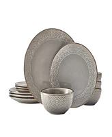 Pfaltzgraff Emma 12-Pc Dinnerware Set, Service for 4