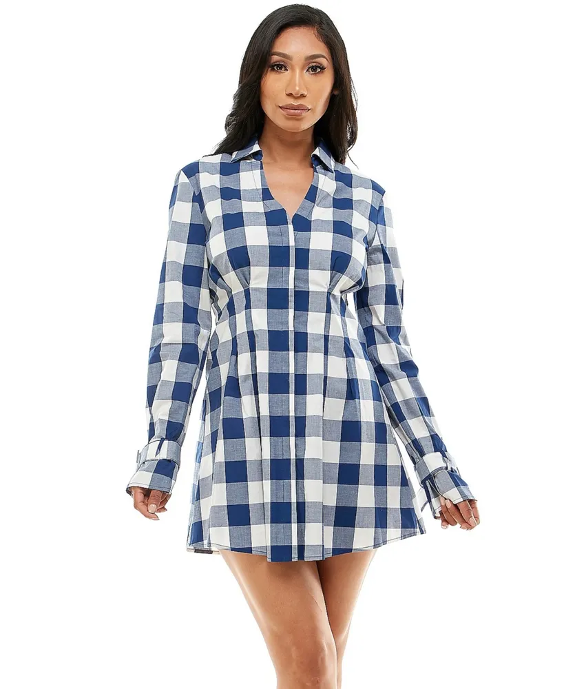 Eyelash Shirt Dress