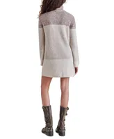 Steve Madden Women's Meghan Turtle-Neck Sweater Dress