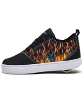 Heelys Big Kids Pro 20 Flames Wheeled Skate Casual Sneakers from Finish Line