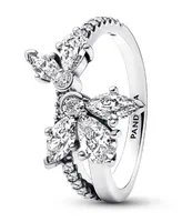 Pandora Cubic Zirconia Asymmetrical Herbarium Cluster Ring