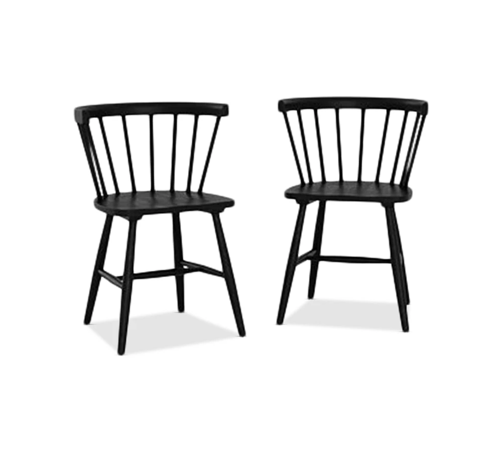 Closeout! Bernia 2pc Dining Chair Set