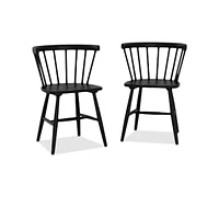 Closeout! Bernia 2pc Dining Chair Set