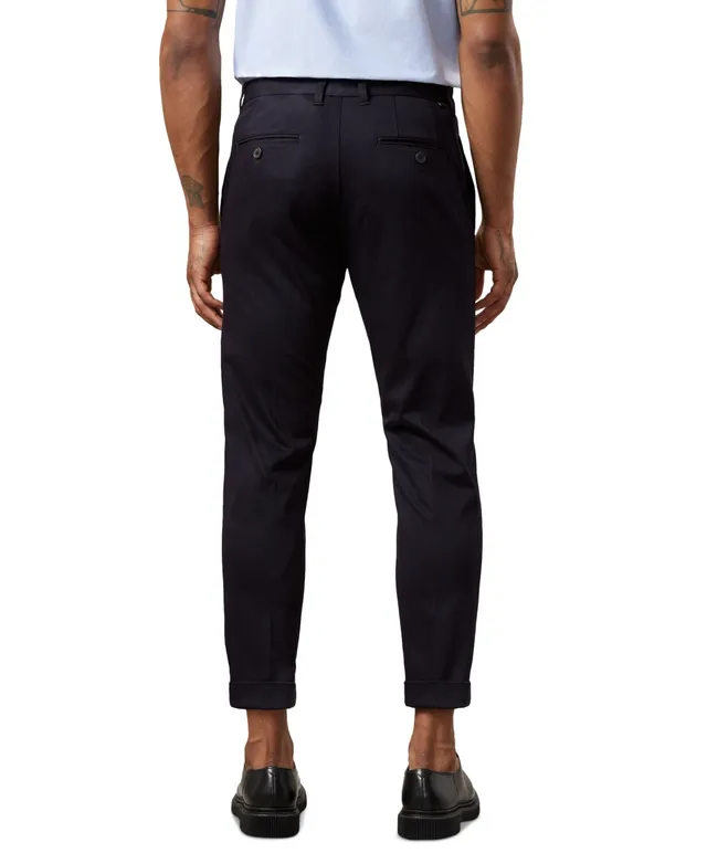 Lands' End Men's Straight Fit Flex Performance 5 Pocket Pants