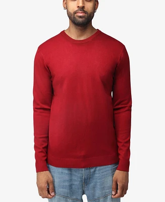 X-Ray Men's Basic Crewneck Pullover Midweight Sweater