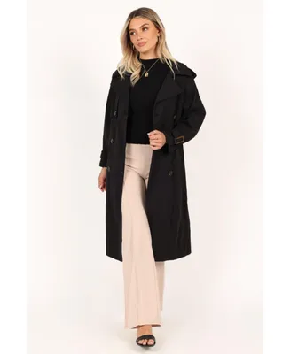 Petal and Pup Women's Trina Button Front Trench Coat