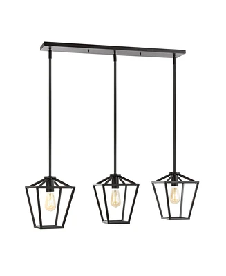 Jonathan Y Grace Industrial Farmhouse Led Pendant