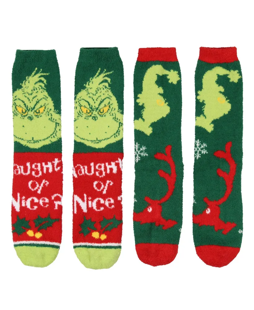 Dr. Seuss™ The Grinch Fuzzy Slipper Socks