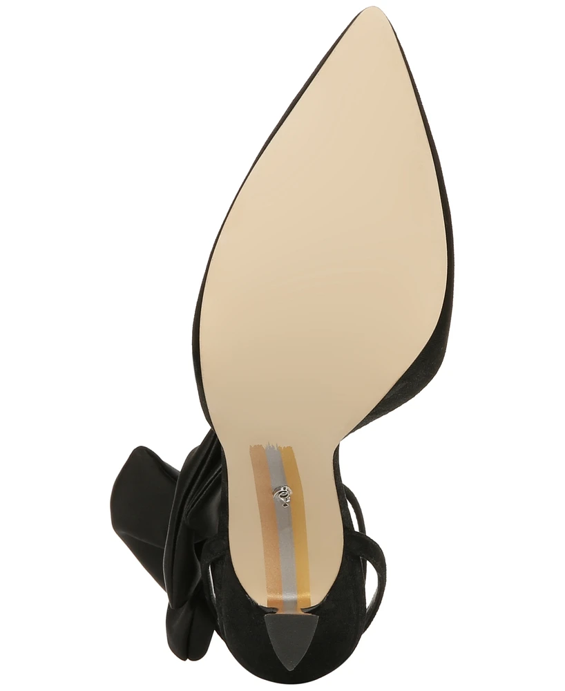 Sam Edelman Women's Halie Pointed-Toe Bow Pumps