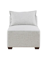 Ink+Ivy 30" Molly Wide Fabric Modular Armless Chair