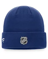 Men's Fanatics Royal Toronto Maple Leafs Authentic Pro Locker Room Cuffed Knit Hat