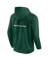 Men's Fanatics Green Minnesota Wild Make the Play Pullover Hoodie