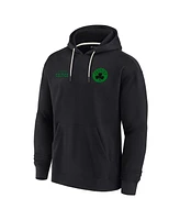 Men's and Women's Fanatics Signature Black Boston Celtics Super Soft Fleece Pullover Hoodie