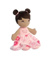ebba Medium First Doll Playful Baby Plush Toy Pink 12"