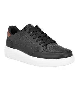 Guess Men's Creve Lace Up Low Top Fashion Sneakers