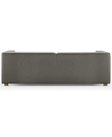 Matteo 94.5" Nubuck Leather Sofa