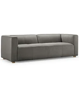 Matteo 94.5" Nubuck Leather Sofa