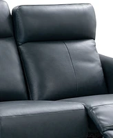 Tanya 86" Leather Power Reclining Sofa with Power Headrest