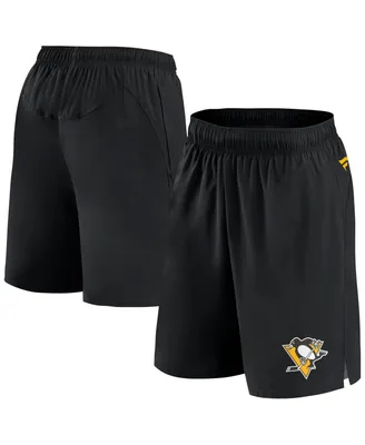 Men's Fanatics Black Pittsburgh Penguins Authentic Pro Tech Shorts