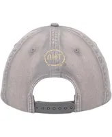 Men's Colosseum Gray Distressed Houston Cougars Operation Hat Trick Tailgate Adjustable Hat
