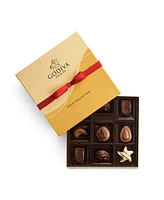 Godiva Assorted Chocolate Gold Gift Box, Red Ribbon