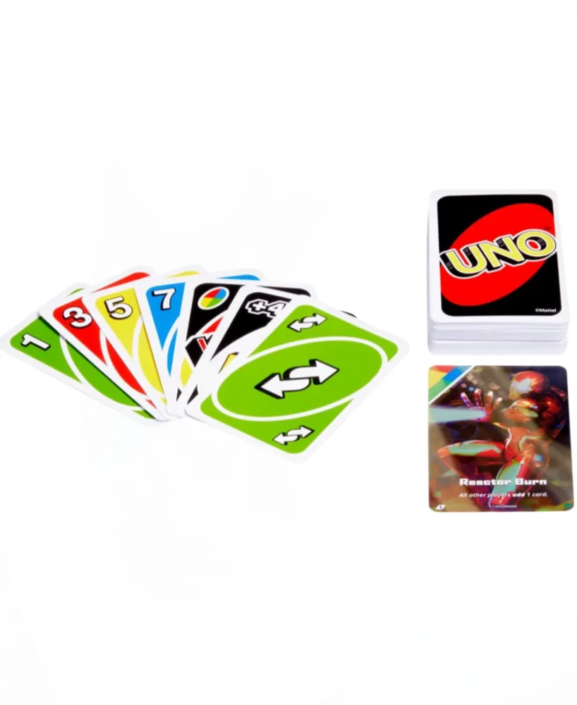 Mattel - Ultimate Foil Uno Cards Family Game Night