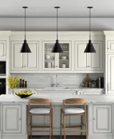 Zeno 12" Wide Pendant with Metal Shade