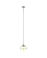 Cieonna 9.38" Wide Pendant with Glass Shade